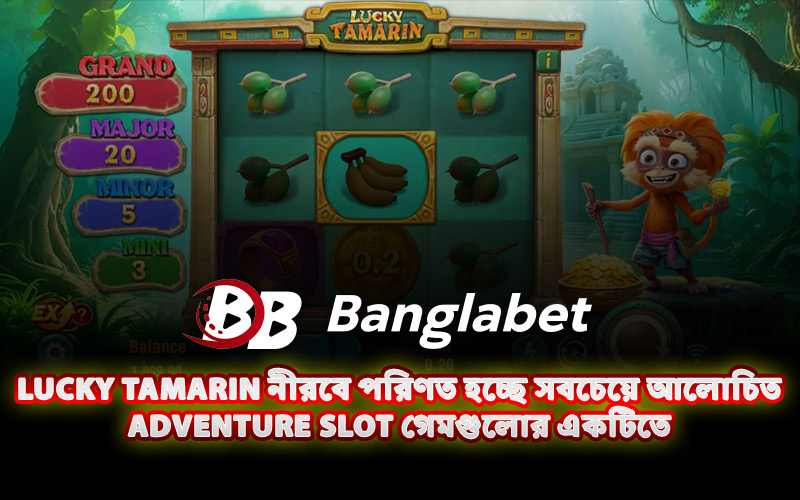 Lucky Tamarin নীরবে পরিণত হচ্ছে সবচেয়ে আলোচিত Adventure Slot গেমগুলোর একটিতে